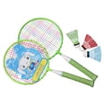 thumbnail image 4 of HILABEE Badminton Racket for Children Badminton Shuttlecocks for Kids Adults Outside Green, 4 of 9