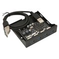 thumbnail image 2 of Panneau Avant PCIE Vers USB 3.0 PC, Large Applicabilité Haute Vitesse Anti-interférence 3,5 Pouces Hub USB Pour Ordinateur, 2 of 8