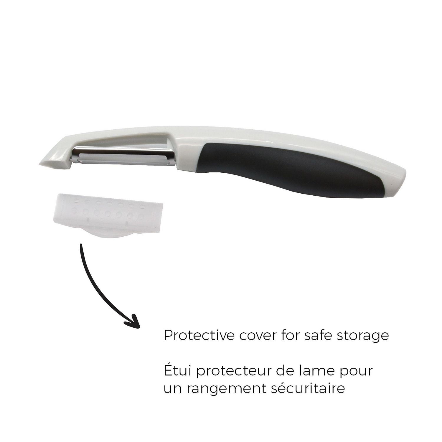 Starfrit Razor Straight Blade Swivel Peeler