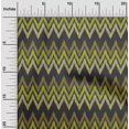 thumbnail image 1 of oneOone Tissu Polyester Lycra Chevron Imprimé Ikat Tissu de Couture BTY 56 Pouces de Large, 1 of 1