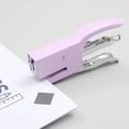 thumbnail image 2 of Sentmoon Stapler with Staples Macaroon Coloured Metal Hand Gripped Stapler 10 Gauge Labour Saving Stapler Small Office Stapler Comes With Box Of Staples for Book Binding, 2 of 8