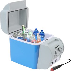 Petit réfrigérateur pour voiture 7.5L Mini Réfrigérateur Skincare Fridge pour le chauffage et le refroidissement