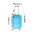 thumbnail image 3 of TIMIFIS un Rangement, Sacs de Rangement Petite Valise Transparente Simulation Casse-Tête Simulation Rangement Mini Voyage, 3 of 6