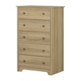 thumbnail image 2 of South Shore Vito 5-Drawer Chest Dresser for Adult, in Natural Ash, 2 of 12