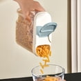 thumbnail image 2 of Lksixu Airtight Cereal Storage Container Clear 2L Airtight Kitchen Food Storage Container With Lids And Compartments For Grain Flour Rice Nut Snacks Storage Bins Organizers and Storage, 2 of 6