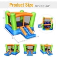 thumbnail image 2 of Gymax Maisonnette Gonflable pour Enfants, Maisonnette de Jeu Sautante Intérieure et Extérieure avec Souffleur 480 W, 2 of 10