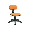 thumbnail image 1 of Office Star Chaise de Travail à Réglage Pneumatique de la Hauteur du Siège à une Touche, Orange, 1 of 3