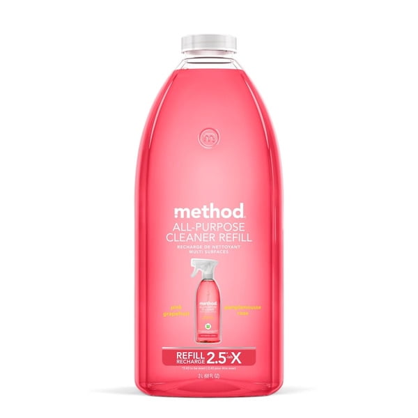 Method All-Purpose Cleaner Refill, Pink Grapefruit, 68 Ounce