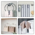 thumbnail image 5 of Bathroom Accessories Organizer Clamp Clips for Towels – Kitchen Shower Towel Holder and Rack Accessories for Hand Towels Oven Dishwasher Bathroom Rack and Stand 6PCS, 5 of 5