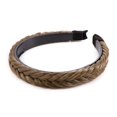 thumbnail image 3 of Synthetic Chunky Hair Madison Braid Headbands Classic Plaited Braided Hair Bands, 3 of 5