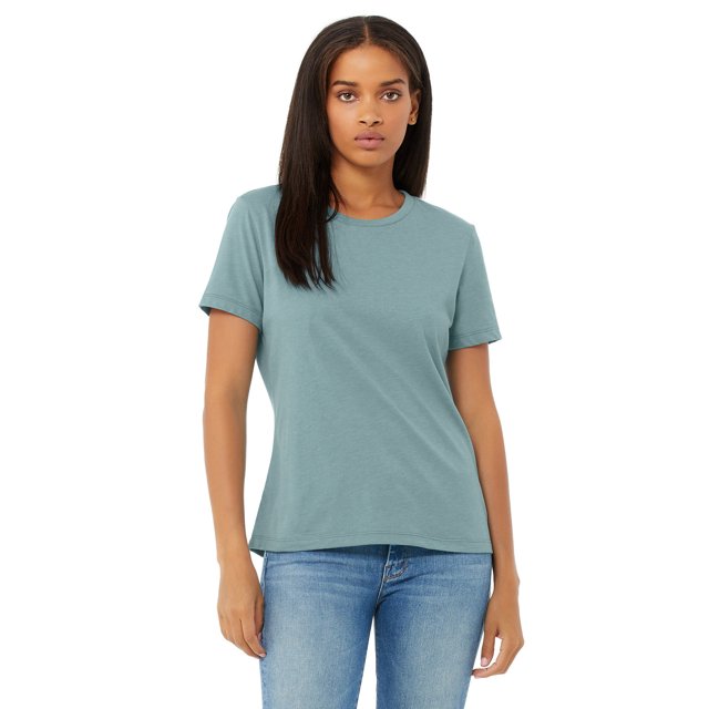 Bella + Canvas Women's Relaxed Heather CVC Short-Sleeve T-Shirt