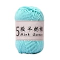 thumbnail image 1 of Birdeem 5 Strands Milk Cotton Doll Crochet Diy Knitting Thread Baby Sweater Wool Ball, 1 of 6