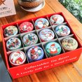 thumbnail image 1 of Christmas Gifts Tinplate Small Box Christmas Gift Box Packaging Box Candy Box Tin Box Box Baking Color Box Set Outdoor Christmas Decorations 2023 on Clearance, 1 of 2