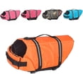 thumbnail image 1 of Dog Life Jacket with Reflective Stripes, Adjustable Dog Lifesaver Pet Life Preserver with High Buoyancy Swimsuit for Small Medium and Large Dogs(S), 1 of 6