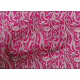 thumbnail image 4 of oneOone Cotton Poplin Fabric Leaves & Floral Block Printed Fabric 1 Yard 42 Inch Wide, 4 of 4