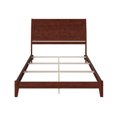 thumbnail image 4 of Portland Queen Solid Wood Foundation Bed in Walnut, 4 of 12