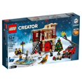 thumbnail image 4 of LEGO Creator Expert Caserne de Pompiers du Village d'Hiver 10263 Ensemble de Construction, 4 of 7