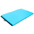 thumbnail image 1 of Patiojoy Gymnastics Mat 4'x6'x2' PU Thick Folding Panel Exercise Mat for Adults & Kids Blue, 1 of 10