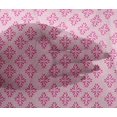 thumbnail image 4 of oneOone Viscose Chiffon Fabric Dot & Floral Block Print Sewing Fabric BTY 42 Inch Wide, 4 of 4
