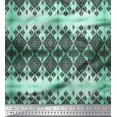 thumbnail image 1 of Soimoi Poly Georgette Fabric Aztec Southwestern Print Fabric by The Yard 52 Inch Wide, 1 of 3