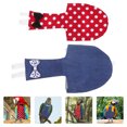 thumbnail image 2 of 2pcs Bowknot Designed Bird Diaper Decorative Pigeon Parrot Nappy Parakeet Nappy Clothes, 2 of 8