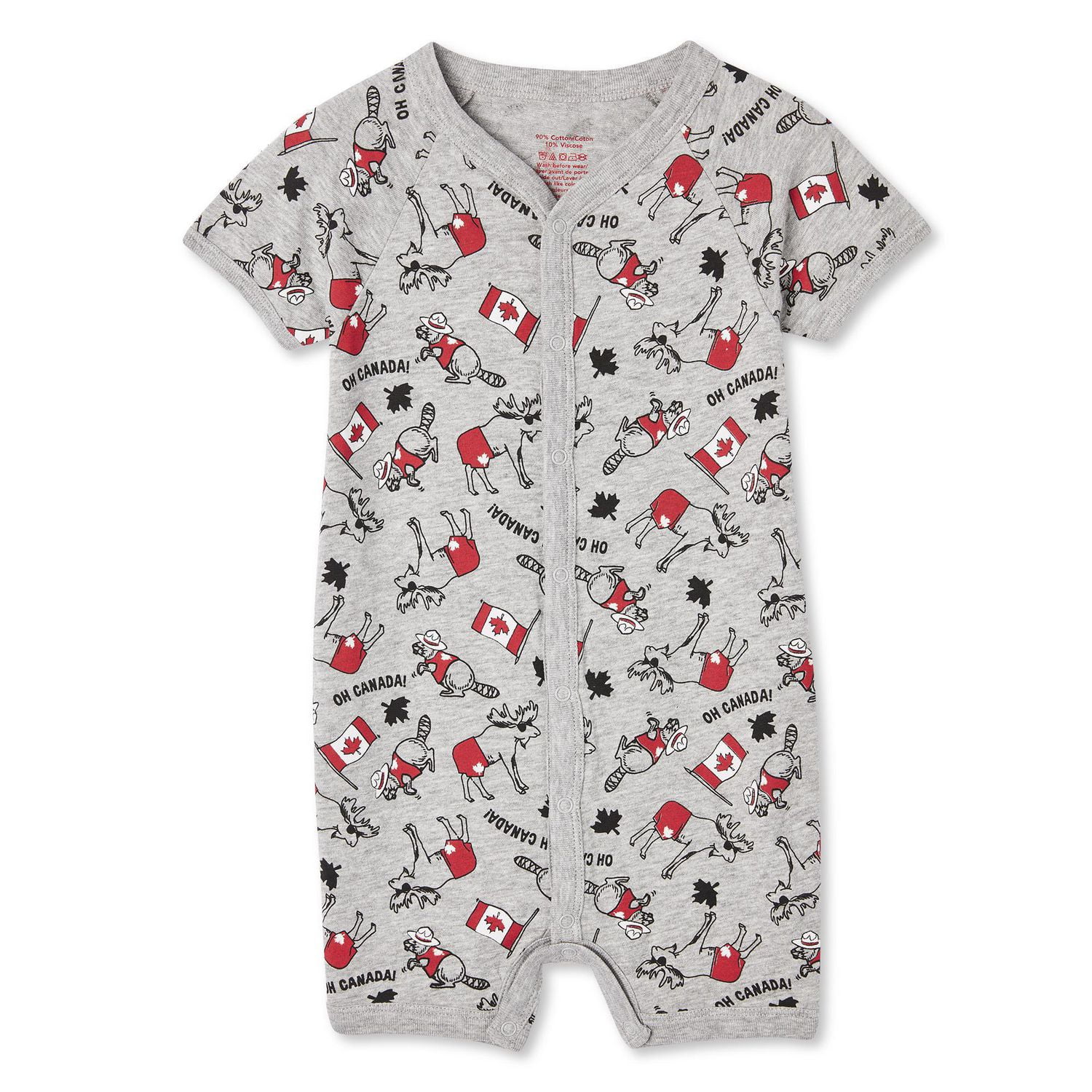 George Baby Boys' Canada Day Sleep Romper