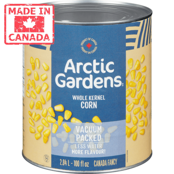 Arctic Gardens Premium Whole Kernel Corn – 2.84L (100 oz) Bulk Food Service Pack