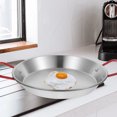thumbnail image 3 of COOPHYA Acciaio Inossidabile Padella Nonstick Surface Flat Bottom Home Use 1Pcs, 3 of 8