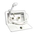 thumbnail image 1 of Phoenix Exterior Shower PF266201 White; Plastic Underbody; With Lock; Plastic Compression Valve; With Individual Box, 1 of 3