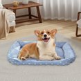 thumbnail image 3 of Lits pour Grands Chiens Rectangle Chat et Lit pour Chien Super Épais Chaud Coussin en Peluche Coussin pour Usage Intérieur et Extérieur Lits pour Chats d'Intérieur, 3 of 6