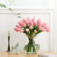 thumbnail image 4 of 1 Bouquet Artificial Tulip Home Garden Wedding Flower Arrangement Desktop Decor, 4 of 8