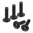 thumbnail image 1 of Unique Bargains Flanged Button Head Socket Cap Screws, 25 Pack M5x20mm 304 Stainless Steel Bolts, 1 of 5