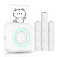 thumbnail image 1 of Multifunctional Portable Mini Wireless Thermal Photo Printer With 10 Paper Rolls, 1 of 3