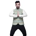 thumbnail image 3 of Atasi Geometric Party Wear Jacket For Men Printed Casual Jackets Elegant Wedding Jacket-Medium, 3 of 6