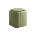 thumbnail image 2 of Fasiaou Countertop Garbage Bin Push Button Multipurpose 5x5x6 Inch Small Recycle Bin for Bedside Tables Office and Kitchen,Green, 2 of 6