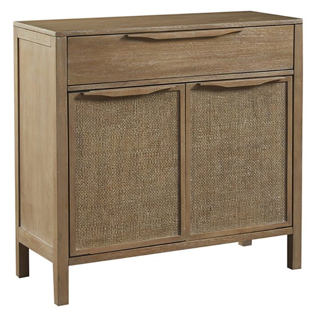 Madison Park Palisades Commode en Bois Massif Naturel