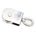 thumbnail image 3 of jinwen M50 Stainless Steel Double Pulley Rope Pully Swivel Block Lifting Wheel New, 3 of 8
