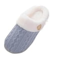 thumbnail image 2 of tumgatte Pantoufles d'Intérieur Mignonnes d'Hiver pour Femmes en Coton à Mémoire de Forme Peluche Coton Pantoufles pour Dames jusqu'à 45 % de Rabais, 2 of 3