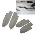 thumbnail image 3 of Door Panel Armrest Trim, 4Pcs/Set Door Handle Armrest Cover Front Rear Side Waterproof Wear Resistance  Replacement for CRV 2007-2011 for Car Grey, 3 of 8