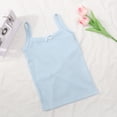 thumbnail image 3 of Children's Summer Candy Color Vests - Girls Shaped Sleeveless Tops for 18 Months-4 Years, 3 of 3