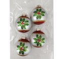 thumbnail image 1 of Holiday Time Dia 65mm Vilge Flower Glass Ornament, 1 of 5