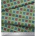 thumbnail image 2 of Soimoi Rayon Fabric Flower Artistic Print Sewing Fabric Yard 42 Inch Wide, 2 of 3