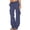 Blue, variant on Cameland Womens Cargo Pants with Pockets Outdoor Casual Camo Construction Work Pants