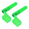 thumbnail image 1 of 2 Pcs Dark Green Plastic Guitar String Winder Speed Peg Puller Bridge Guitar Strings Tuners Translucent Guitar Accessories, 1 of 6