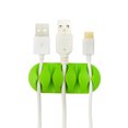thumbnail image 4 of QualitChoice Silicone USB Cable Organizer Cable Winder Desktop Tidy Management Clips Cable Holder for Mouse Headphone Wire Organizer green 1Set, 4 of 6