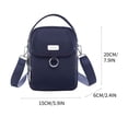 thumbnail image 2 of EGNMCR Organisateurs et Rangement de Garde-Robe, Sac Bandoulière Imperméable pour Femmes, Sac pour Téléphone Mobile à Compartiments Multiples Sac Messager pour Femmes Sac Décontracté en Toile Oxford Sac pour Femmes Épaule Bandoulière Rangement, 2 of 2