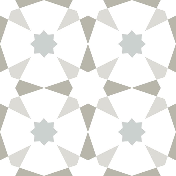 FloorPops Stellar Peel and Stick Floor Tiles Set of 20