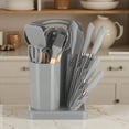 thumbnail image 4 of 23 PCS Silicone Kitchen Utensils Set And Kitchen Knife Set With Removable Knife Cover, Non-Stick Heat Resistan Kitchen Tools Best Kitchen Cookware, 4 of 12