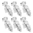 thumbnail image 4 of Guitar Tuning Keys, Guitar Machine Head 0.7in Handle Width 6 Pcs Durable Silver  For Replacing Old And Damaged Parst For Most Guitars 6 Right Peg Set,6 Left Peg Set,3 Left And 3, 4 of 8
