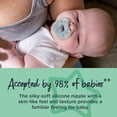 thumbnail image 2 of Tommee Tippee Ultra-Light Silicone Pacifier, Symmetrical One-Piece Design, BPA-Free Silicone Binkies, 6-18m, 4 Count, 2 of 6